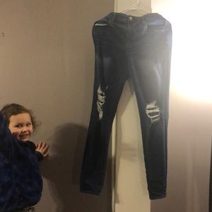 American eagle jeans. Hugh rise.